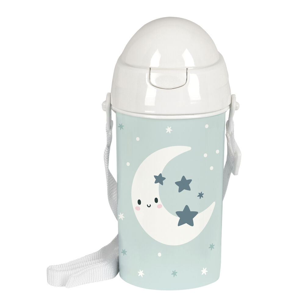 Water bottle Safta Luna Gray PVC 500 ml