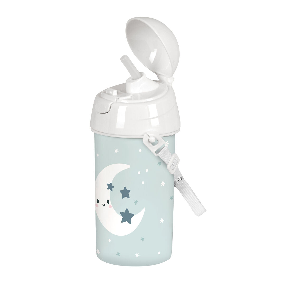 Water bottle Safta Luna Gray PVC 500 ml